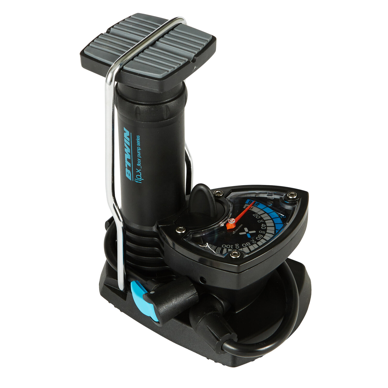 

Насос велосипедный ножной черный 520 Riverside