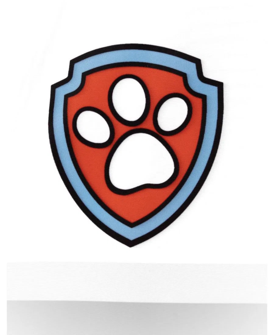 Детская куртка-бомбер с принтом Paw Patrol, модель Varsity Bomber Jacket Paw Patrol, Red White Paw Patrol — фото 3