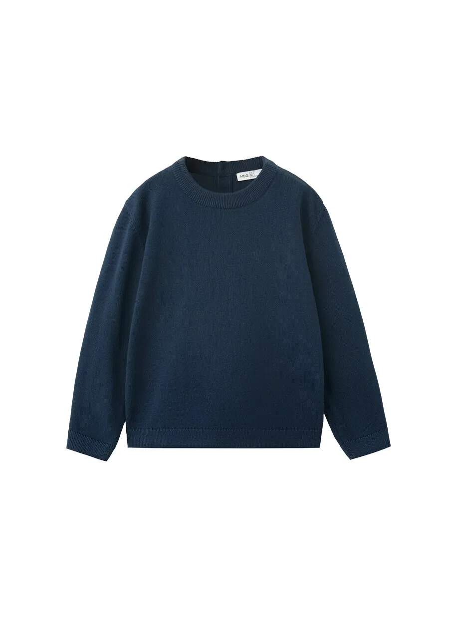 Детский свитер MANGO KIDS 'HUGOB' цвета морской синевы