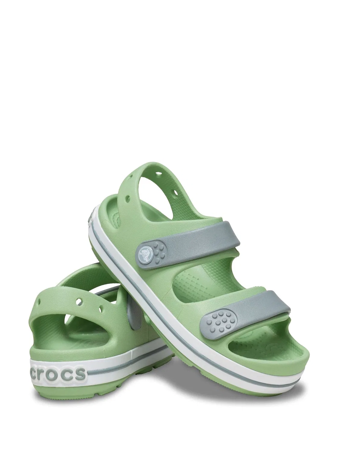 Сандалии спортивные Crocband Play Crocs, зеленый — фото 3