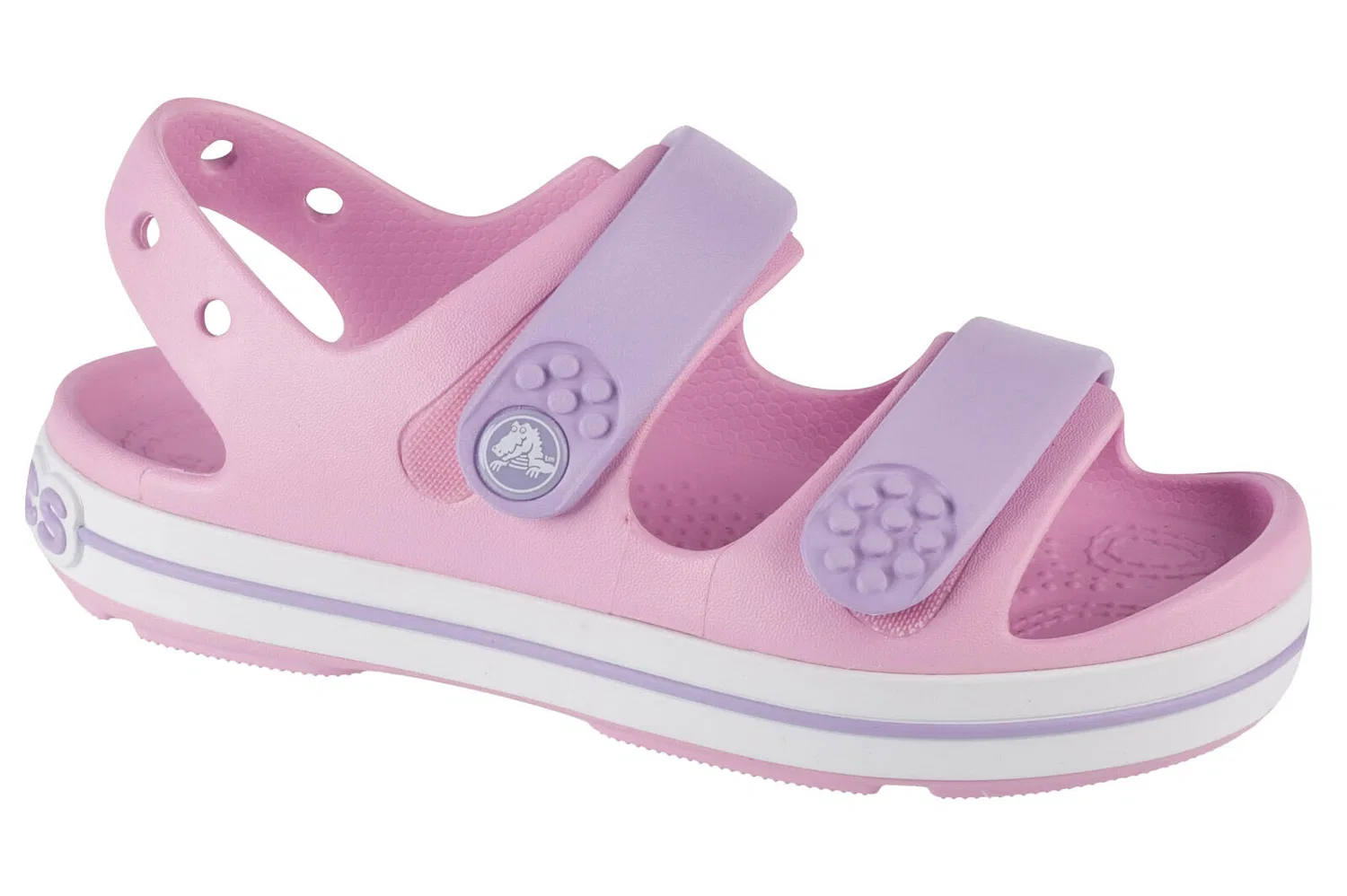 Детские сандалии с закрытым носком Crocband Cruiser Sandal K Crocs, Ballerina Lavender