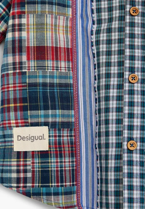 Детская рубашка Desigual, синий — фото 4