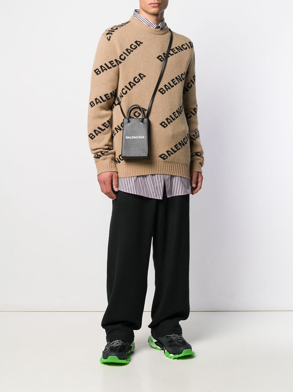 

Сумка BALENCIAGA Shopping Phone Holder, черный