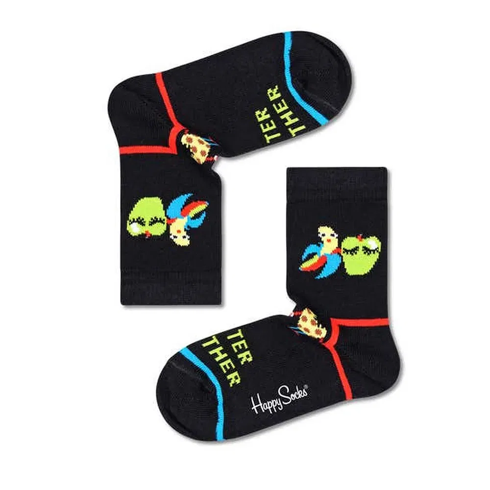 Носки U & Me Happy Socks, черный