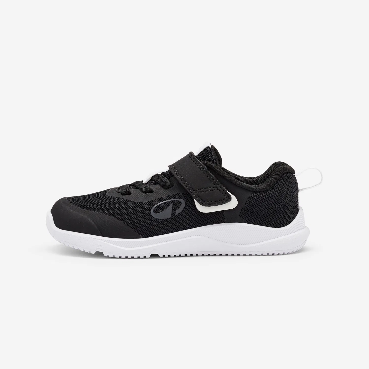 Детские кроссовки с липучкой Stepper Sporty Decathlon, Rauchschwarz Ultraweiß
