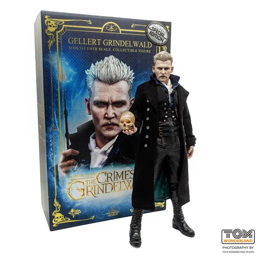 

Фигурка Hot Toys Fantastic Beasts, Hot Toys Fantastic Beasts Gellert Grindelwal MMS513 (Special Edition), 30 см