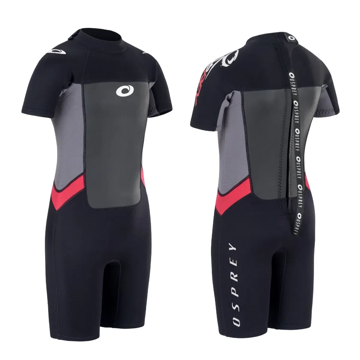 Гидрокостюм с коротким рукавом Shorty Origin Osprey Action Sports, Red