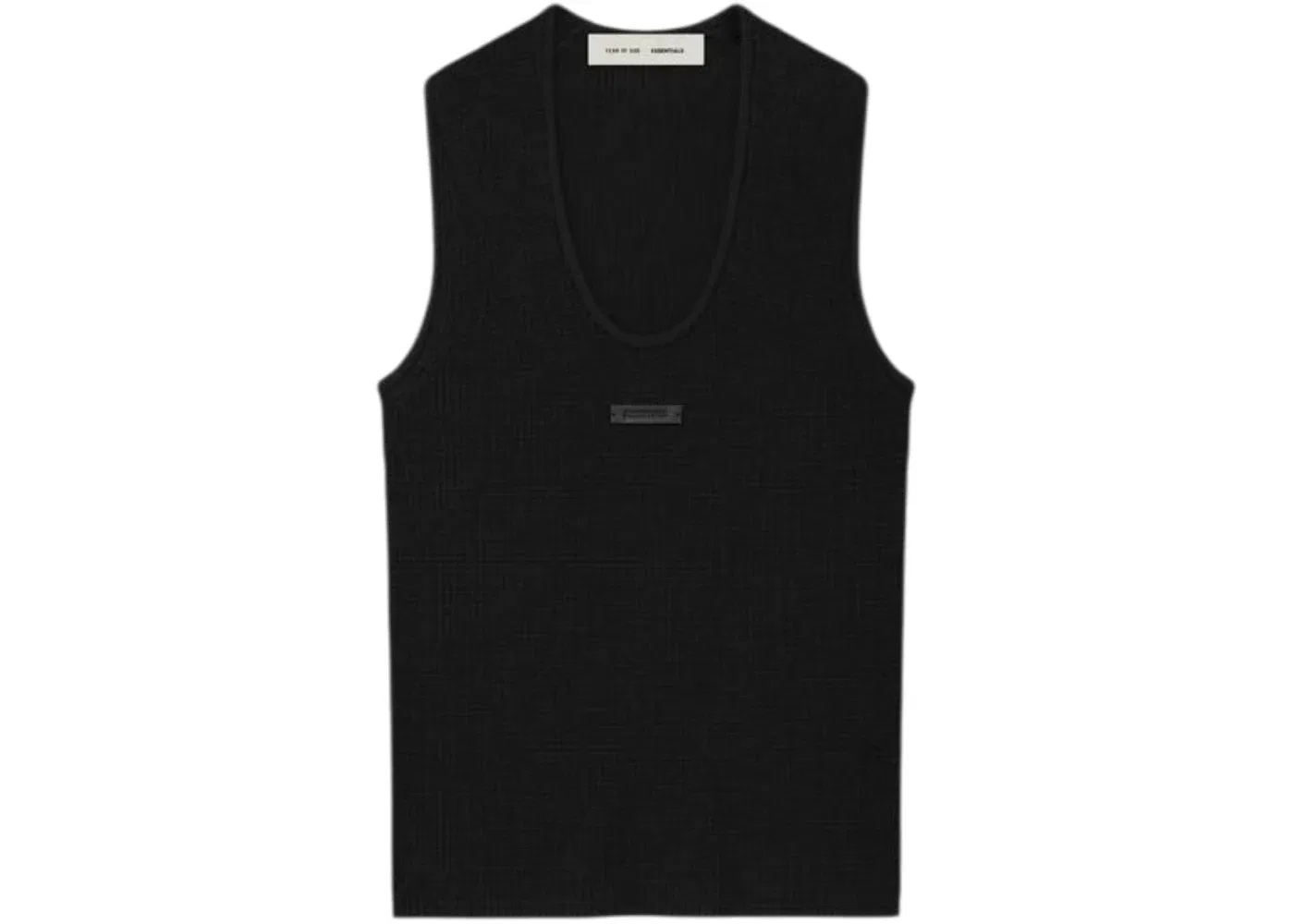 Женский топ-майка без рукавов Tank Fear of God, Vintage Black