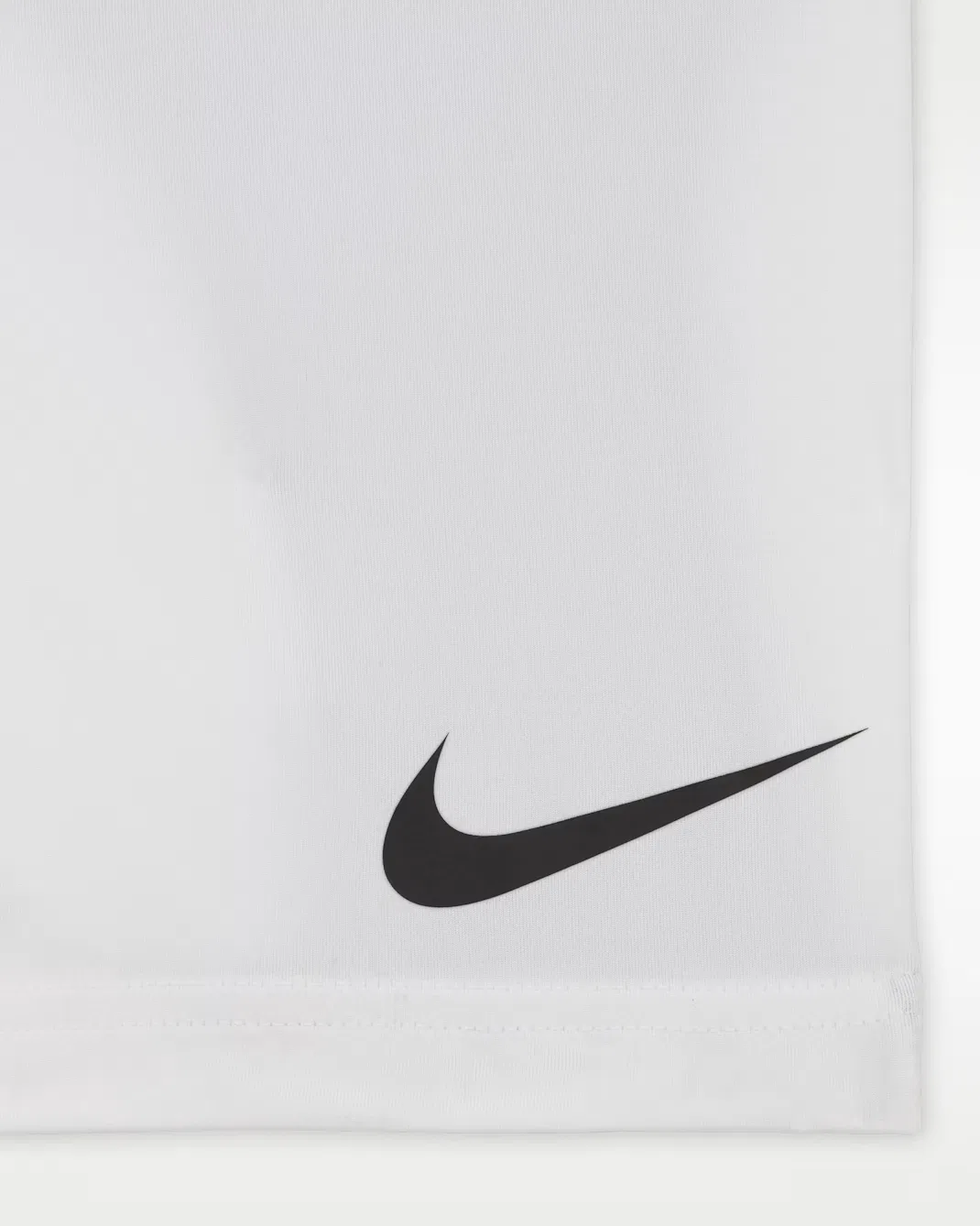 Big Kids' Slider Shorts Nike Pro, White — фото 3