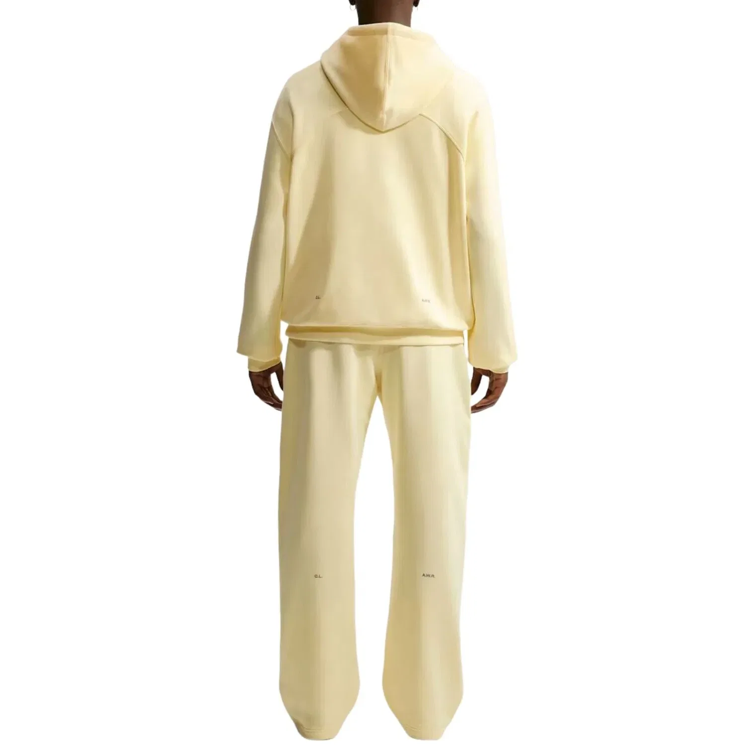 Мужские спортивные штаны свободного кроя Nike x NOCTA Fleece CS Open-Hem Tracksuit Pants, желтый — фото 3