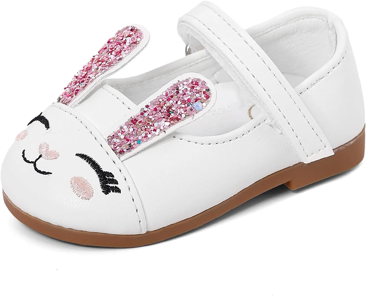 Детские туфли Мэри Джейн для девочек ESTAMICO, White