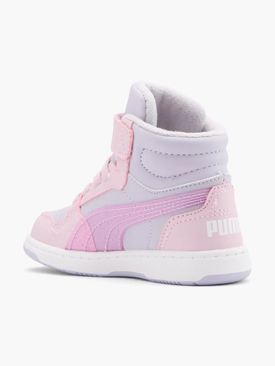 Детские высокие кроссовки PUMA REB-L MID WTR BLURRY DREAMS AC + INF, фиолетовый — фото 3