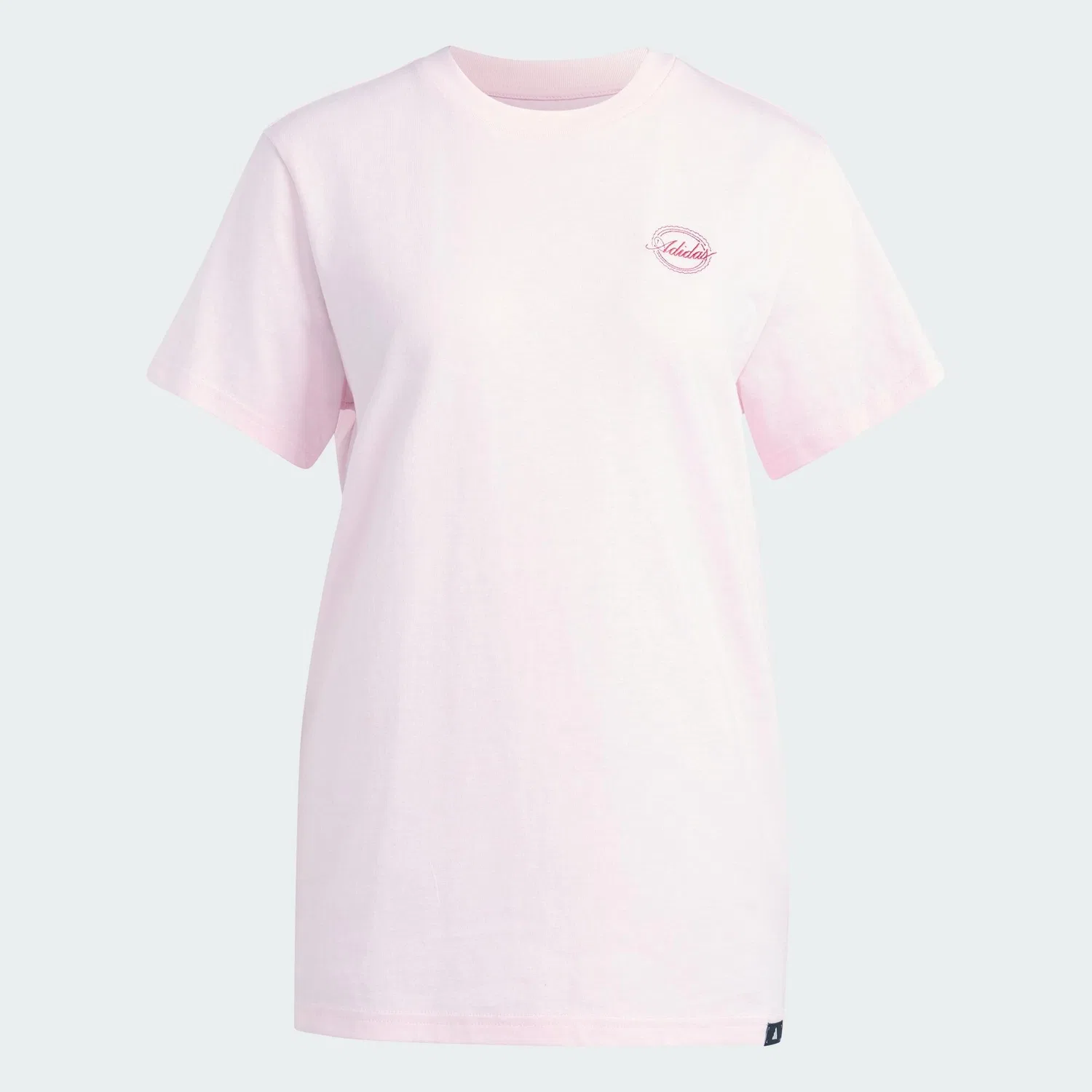 Женская футболка свободного кроя с принтом Travel Grafik T-Shirt Adidas, Rosa