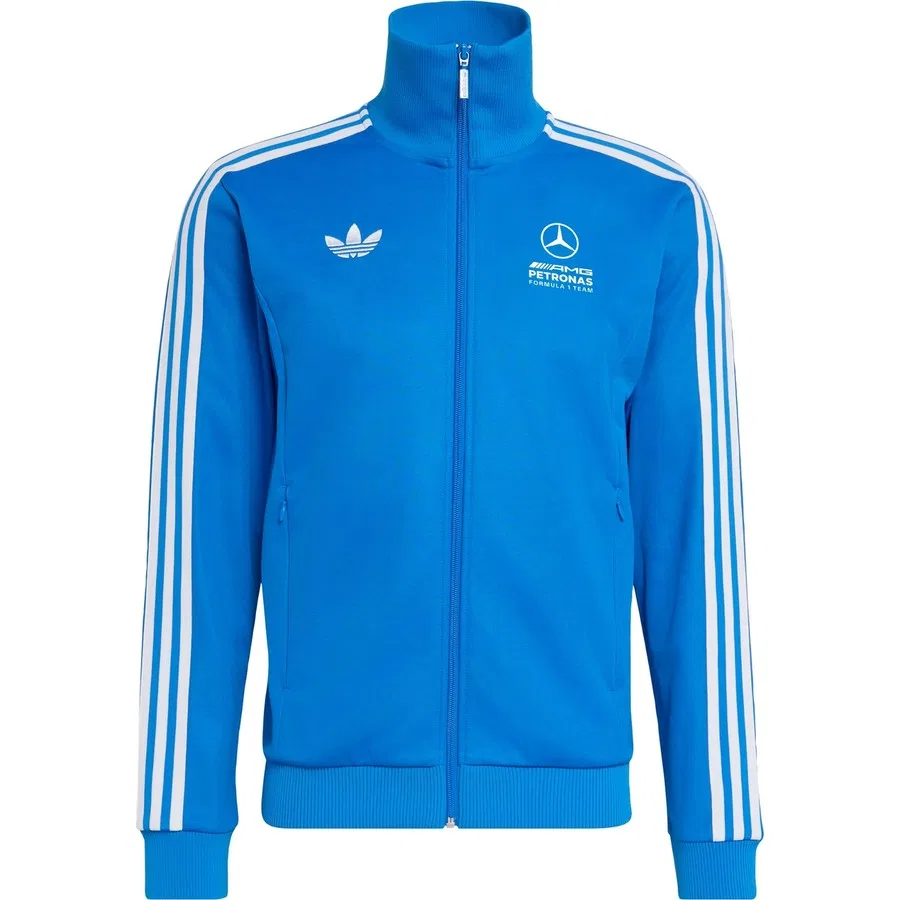 Куртка спортивная с длинным рукавом Blue Wonder adidas, Сине-белый — фото 3