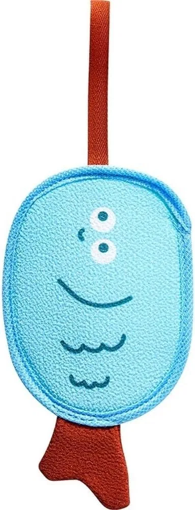 Бадяжка для душа Fish Design, Trurovem, 26x10x12.7 см, 32 г, Blau — фото 2