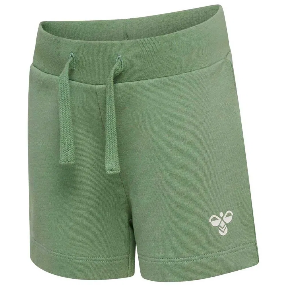 Детские спортивные шорты с эластичным поясом True Hummel, Green — фото 3