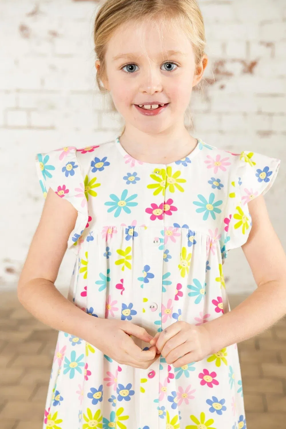 Детское платье из денима Lexie Lighthouse Clothing, Multi — фото 4