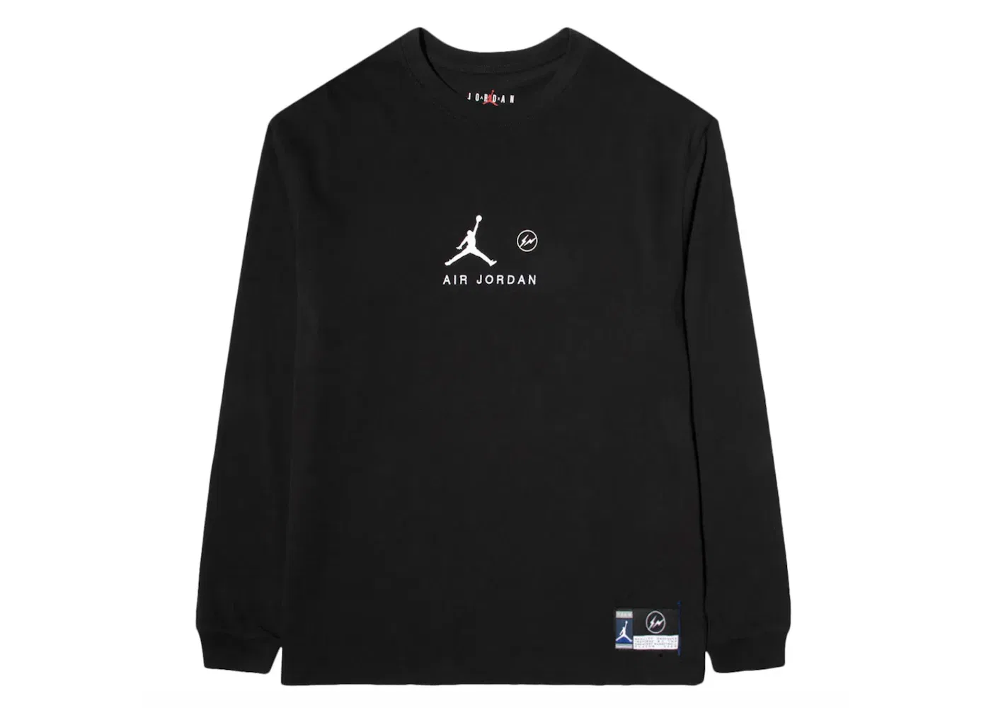 Мужская футболка с длинным рукавом L/S T-shirt Jordan, Black