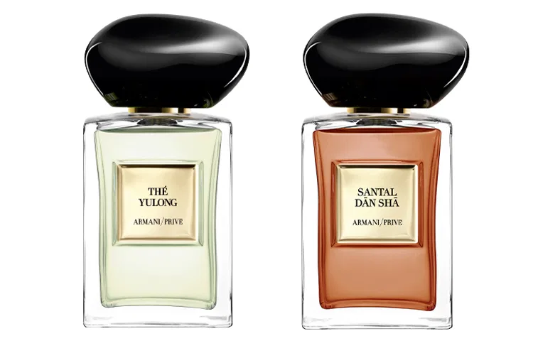 Набор мужских парфюмов Yulong Tea и Harmony Scent Cedarwood, GIORGIO ARMANI, 50мл+50мл