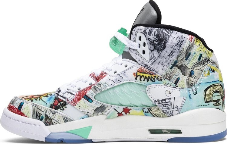 Кроссовки Air Jordan 5 Retro GS Wings, разноцветный — фото 3