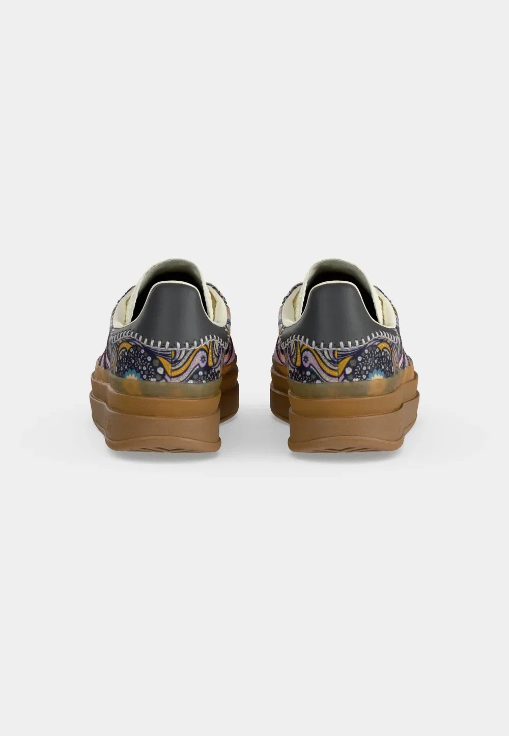Gazelle bold - кроссовки Adidas Originals, Utility Black/Orchid Fusion — фото 4