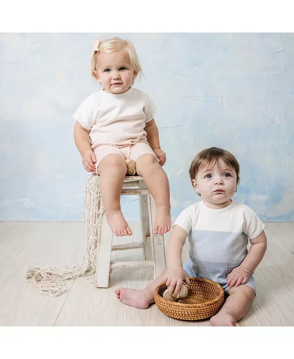 Детский комплект с градиентом Knit Set Feltman Brothers, Blush — фото 2