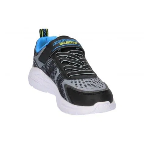 Детские кроссовки для мальчиков с подсветкой S Lights: Tri-Namics Skechers, Schwarz Gelb — фото 2