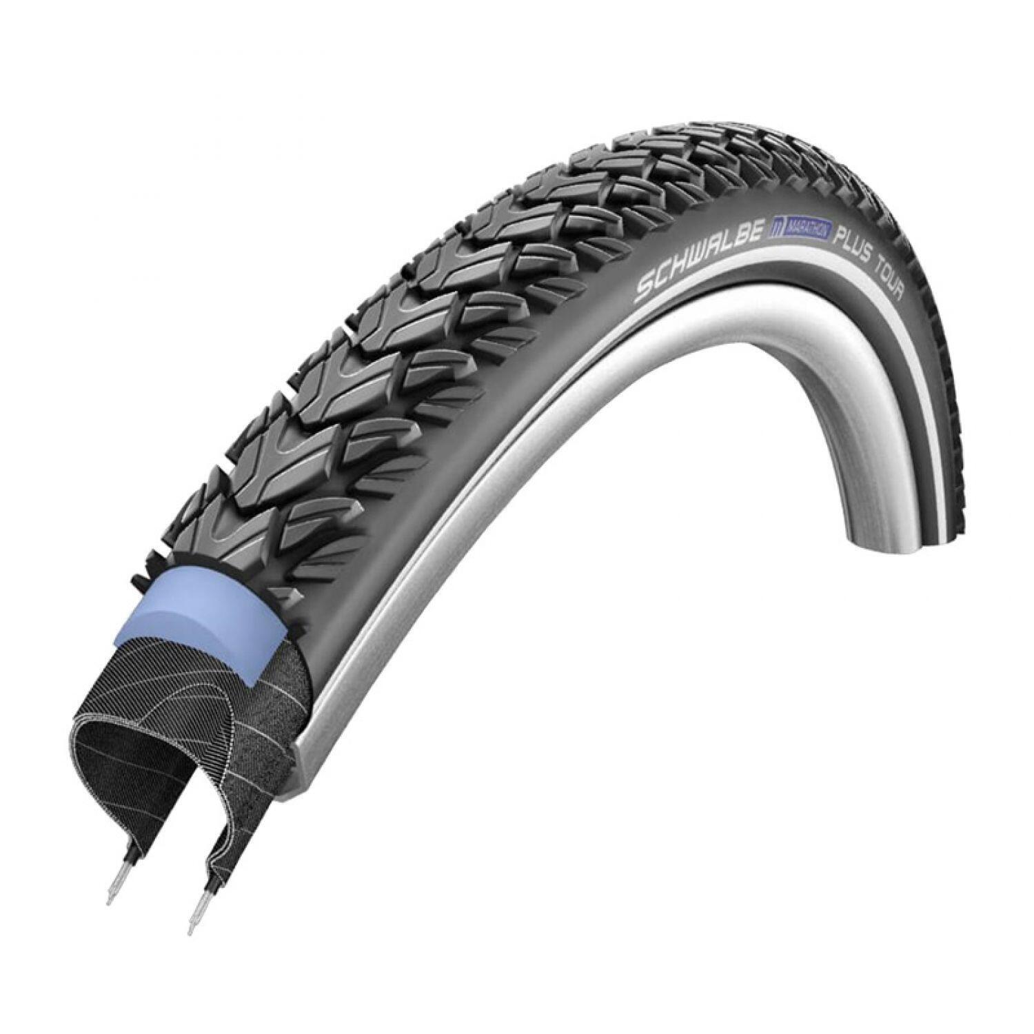 Шина Schwalbe Marathon PLUS TOUR Performance E - 50 50 - 559, черный - фото