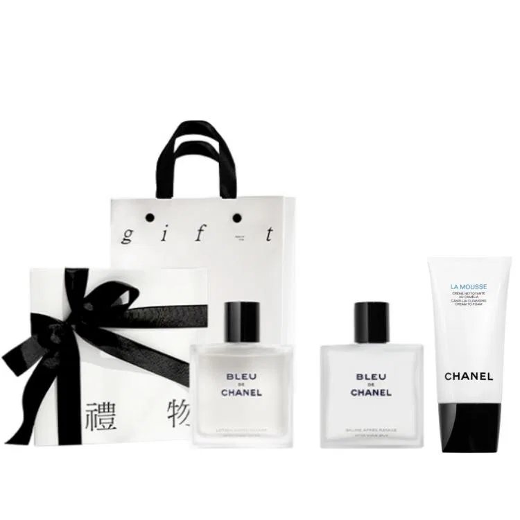Мужской набор для ухода за кожей после бритья CHANEL Cerulean, Aftershave 100ml+Shaving Cream 90ml, CHANEL — фото 3
