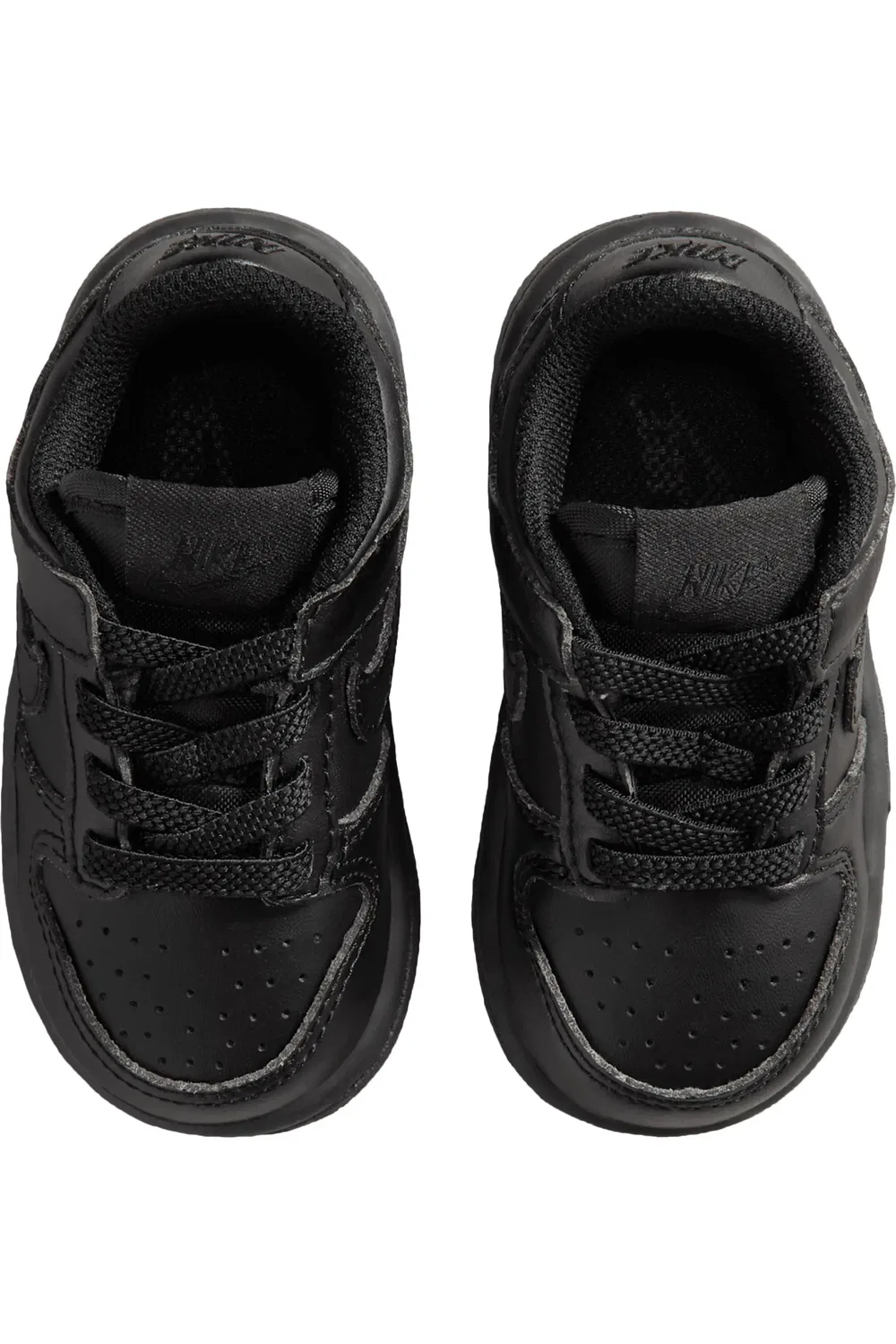 Кроссовки детские баскетбольные Dunk Low Nike, черный/черный — фото 4