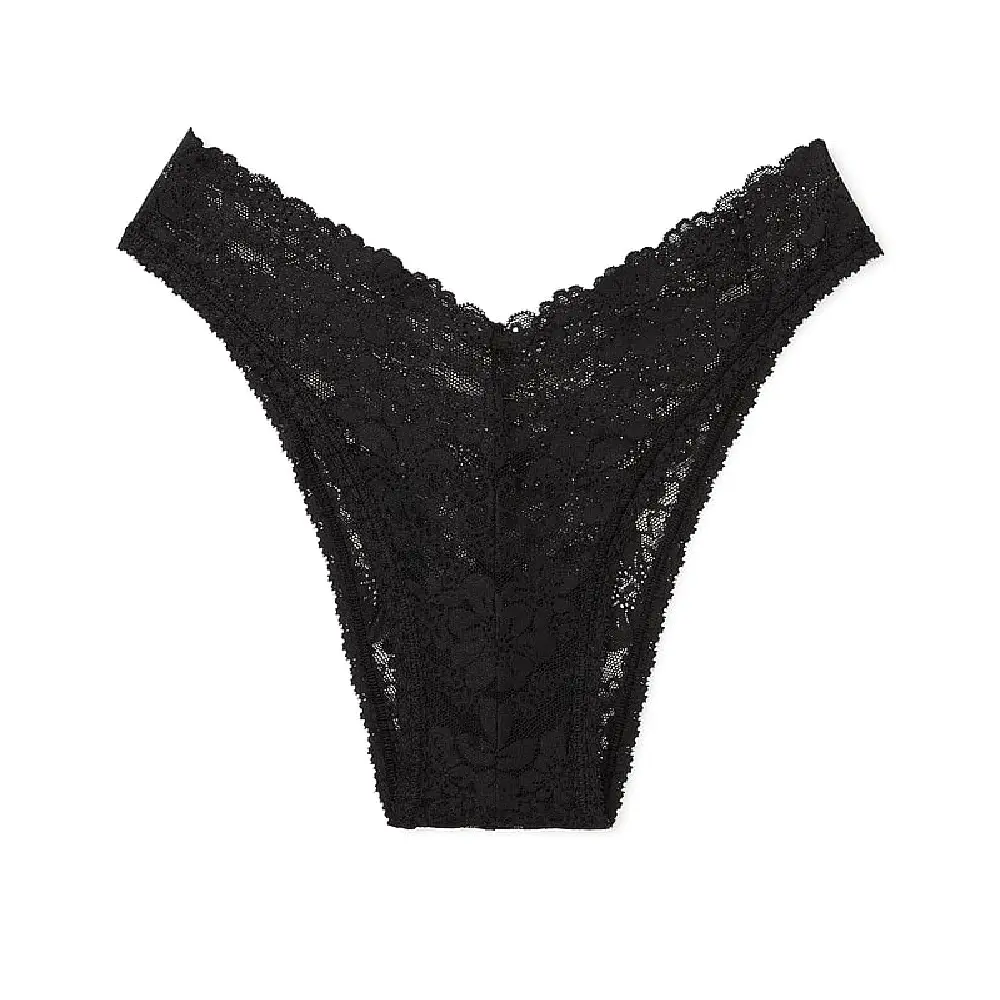 

Трусы Victoria's Secret Pink Wink V-front Brazilian, черный