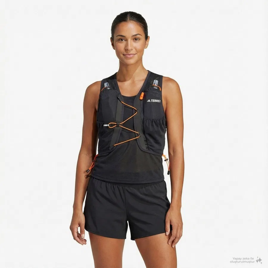 Беговой жилет adidas Terrex Trail Running Techrock 2.5L Unisex, Черный