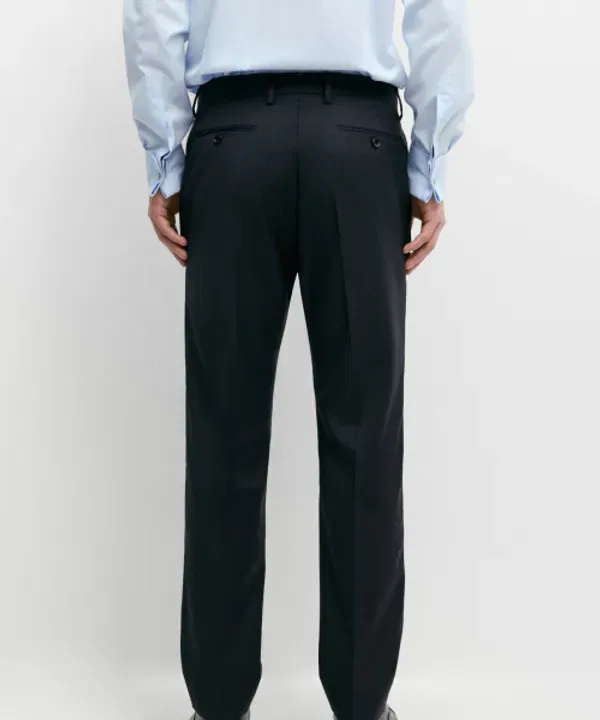 Классические брюки из шерстяной смеси, Massimo Dutti — фото 3