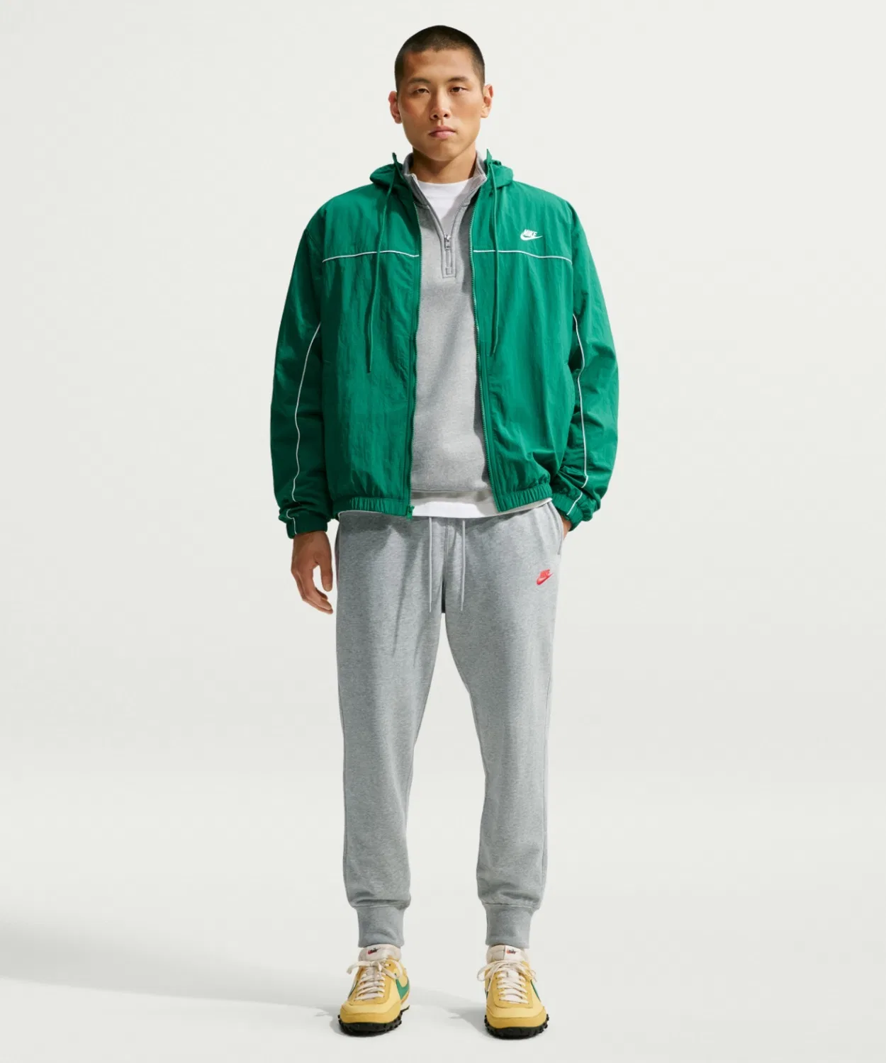 Мужские спортивные штаны Nike Club French Terry Joggers, Dark Grey Heather