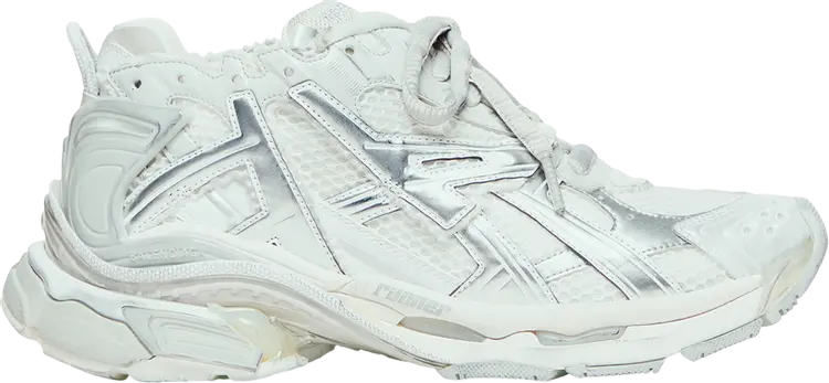 Кроссовки Balenciaga Wmns Runner Sneaker White Silver, белый