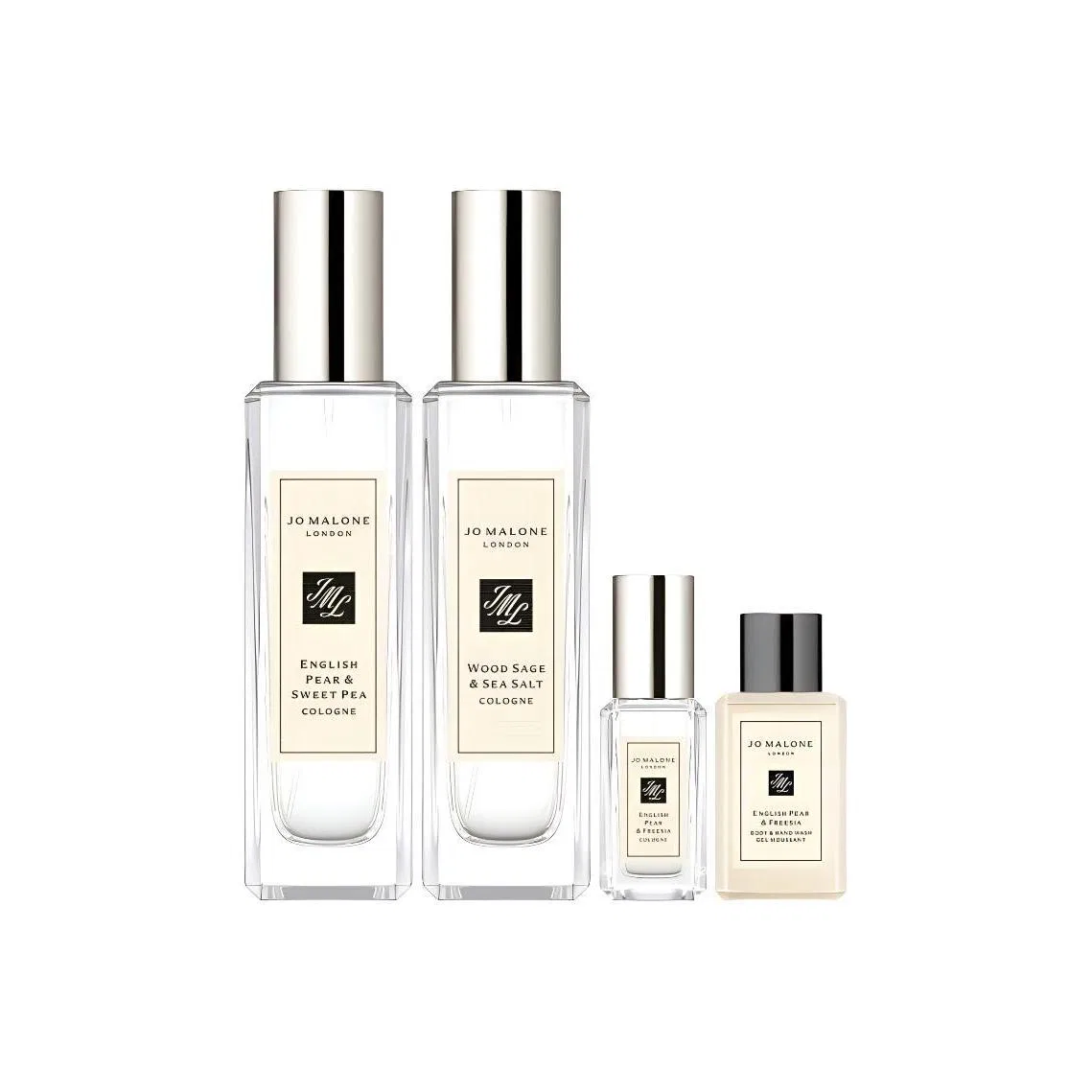 Набор парфюмерных миниатюр English Pear & Freesia и Sage & Maris Sal, Jo Malone London, Yellow Sunflower Seed Maris Sal
