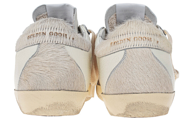 Кроссовки для скейтбординга Super-Star женские, низкие, белые Golden Goose — фото 4