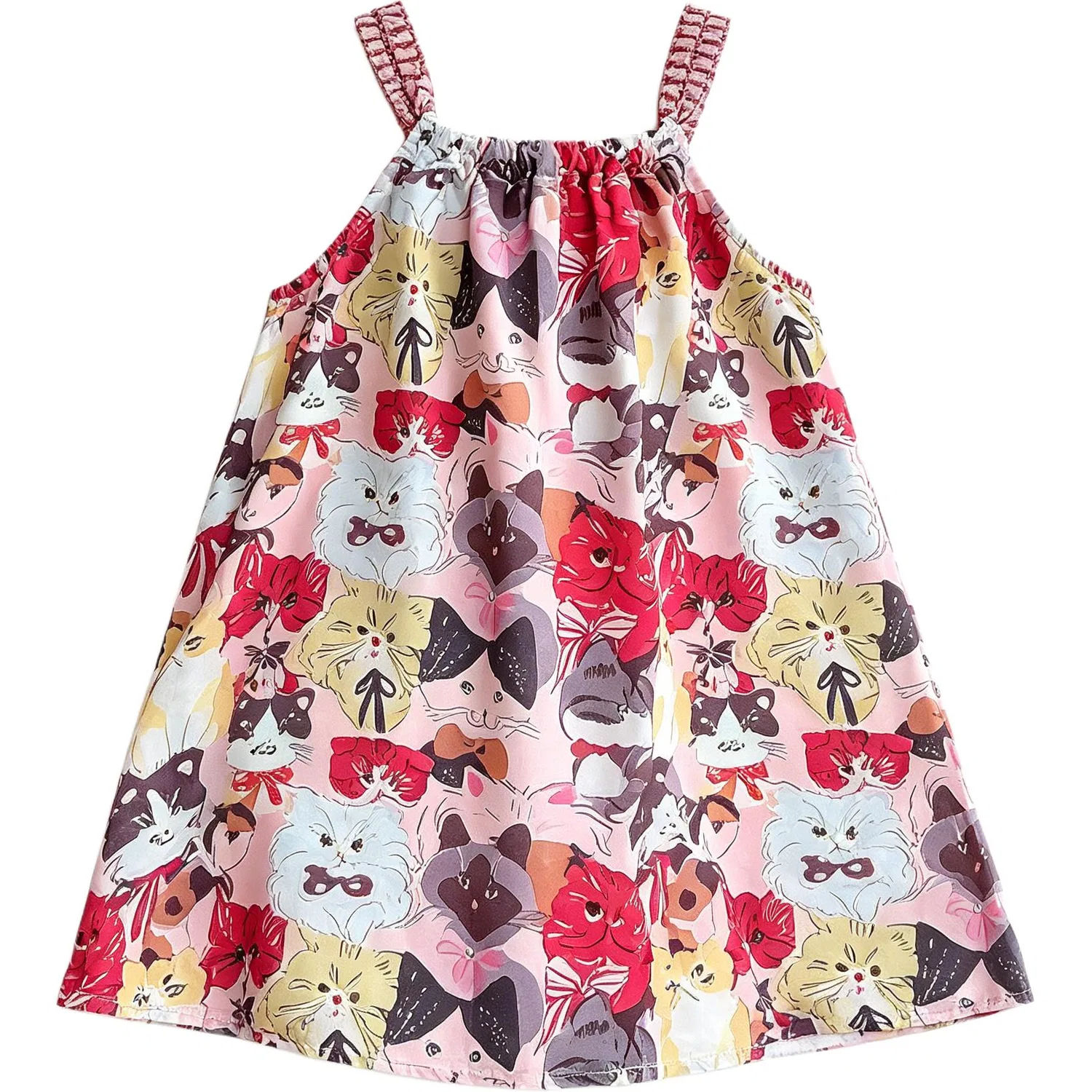 Платье Camisole с принтом кошек Disney
