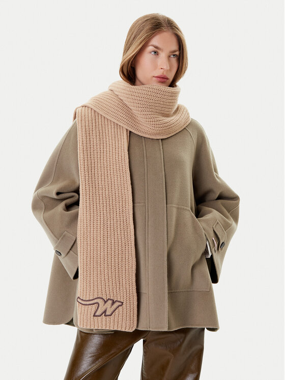 

Шарф Bardies 2525746035 Weekend Max Mara, коричневый
