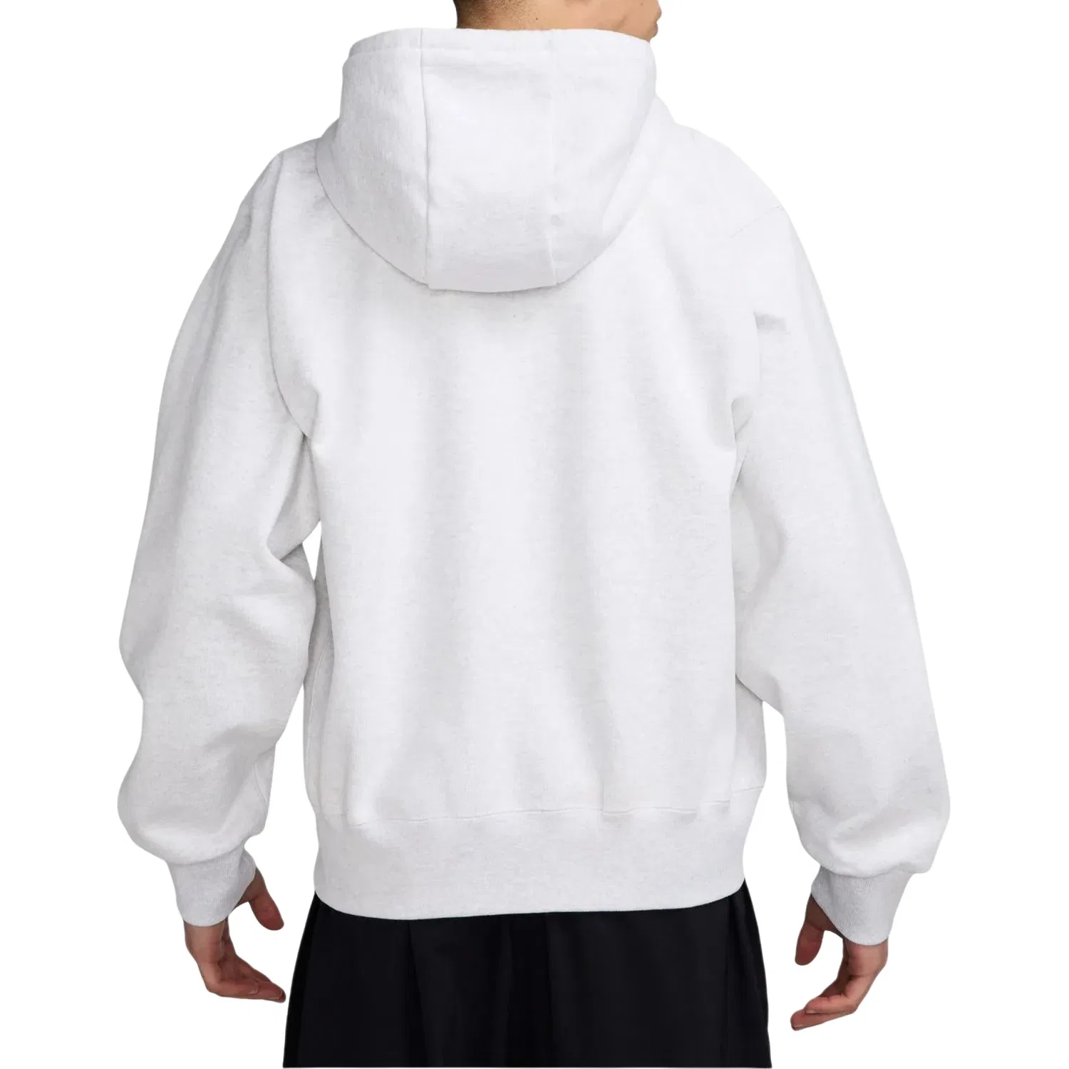 Мужское худи Energy Fleece Full-Zip Hoodie 'White' Nike, белый — фото 2