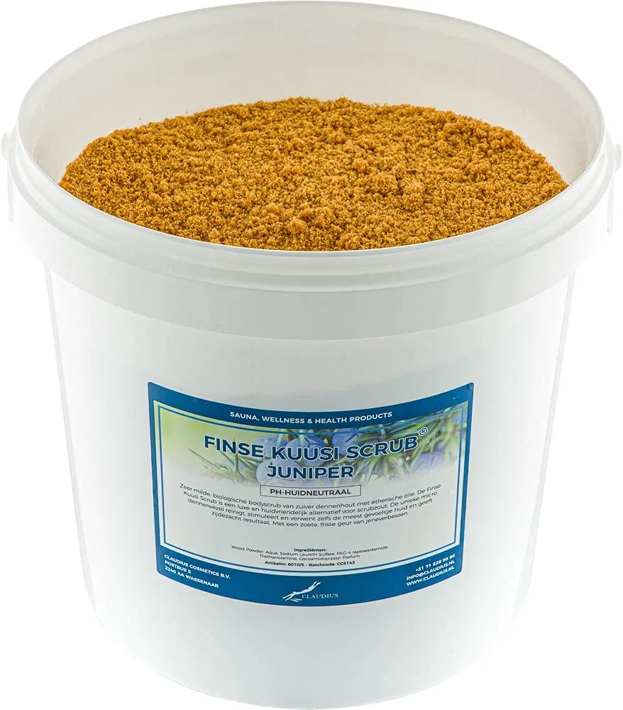 Скраб для тела Finnish Kuusi Scrub Juniper, Claudius, 10 л