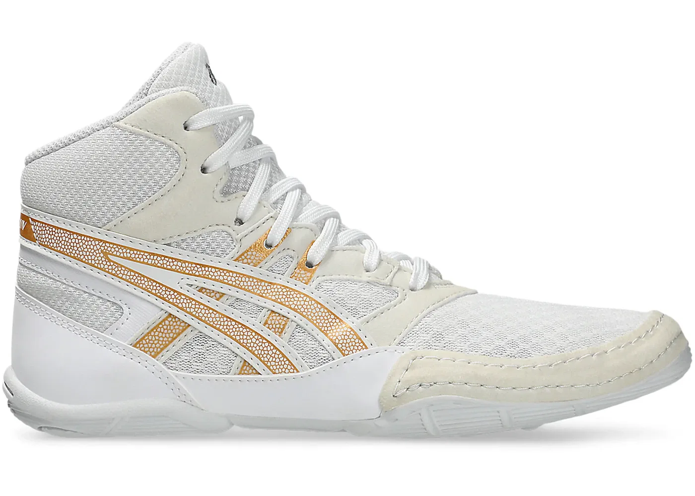 Детские кроссовки для мальчиков и девочек ASICS Snapdown 4, White/Pure Gold