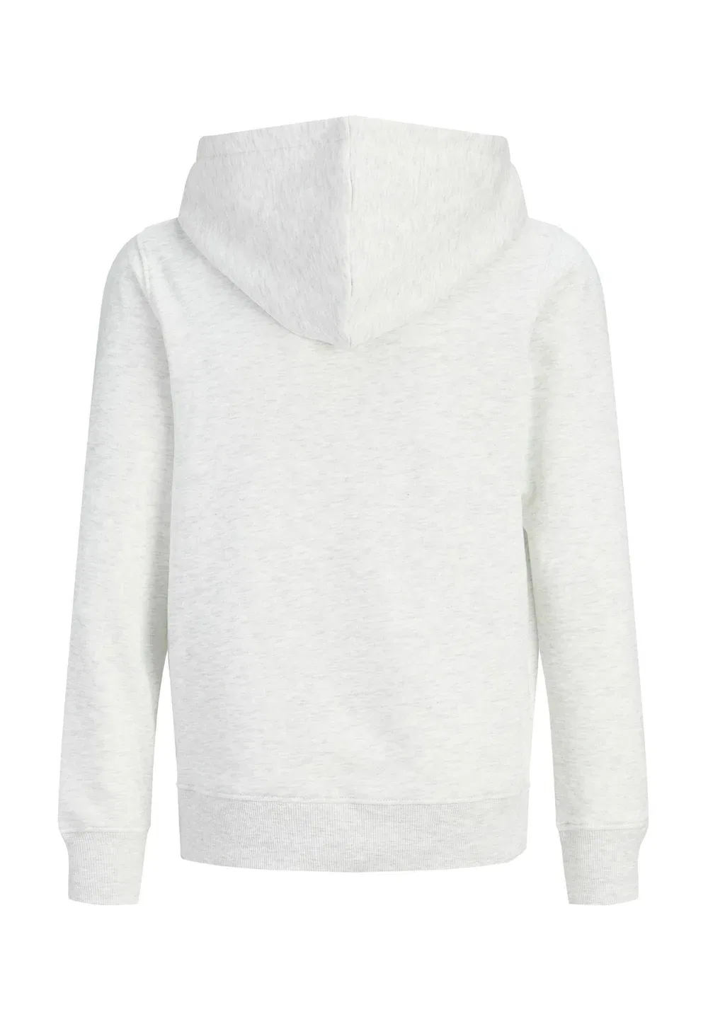 Худи, худи для подростков - худи Jack & Jones Junior, White Melange — фото 2