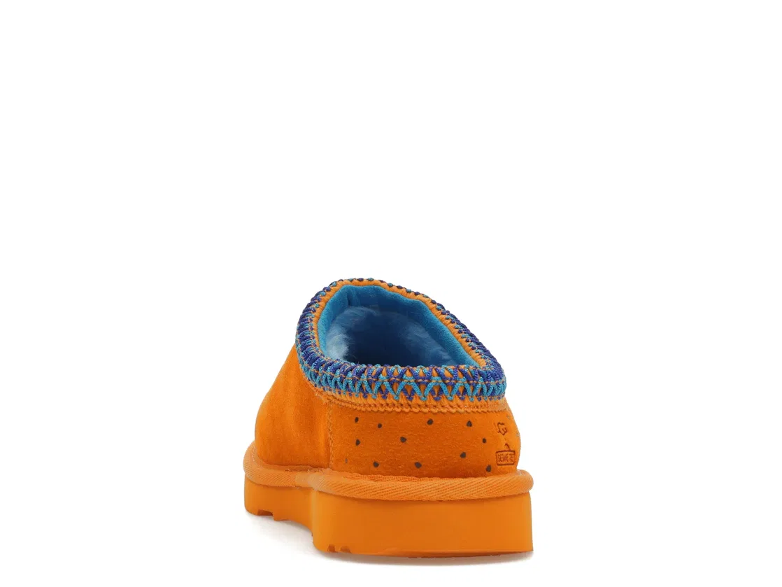 Детские тапочки с отделкой из овчины UGG Tasman II Slipper, Brown — фото 4