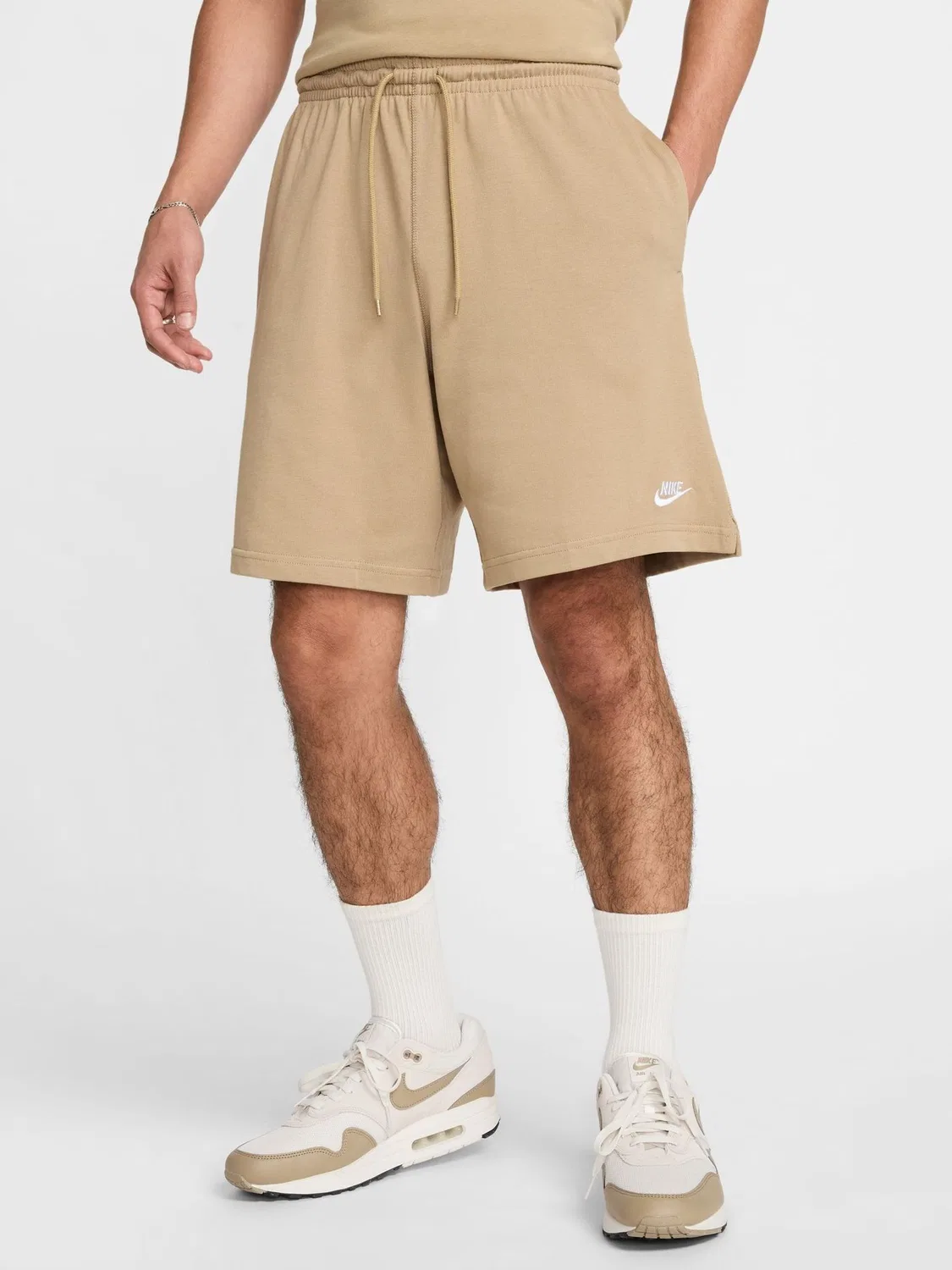 Шорты Nike Club Knit, цвет Parachute Beige