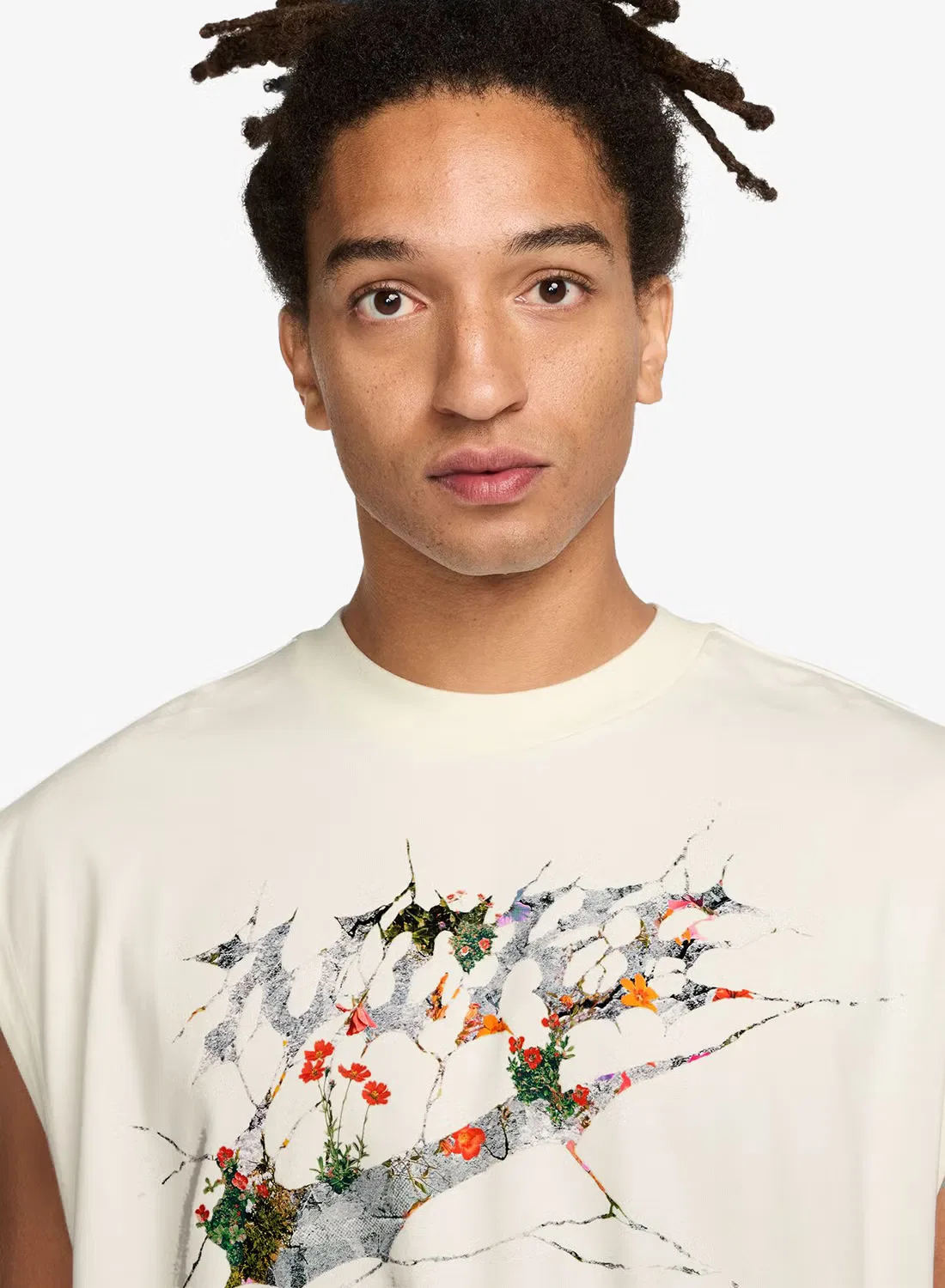 Футболка с графическим принтом Dri-Fit Nike, парусный — фото 3