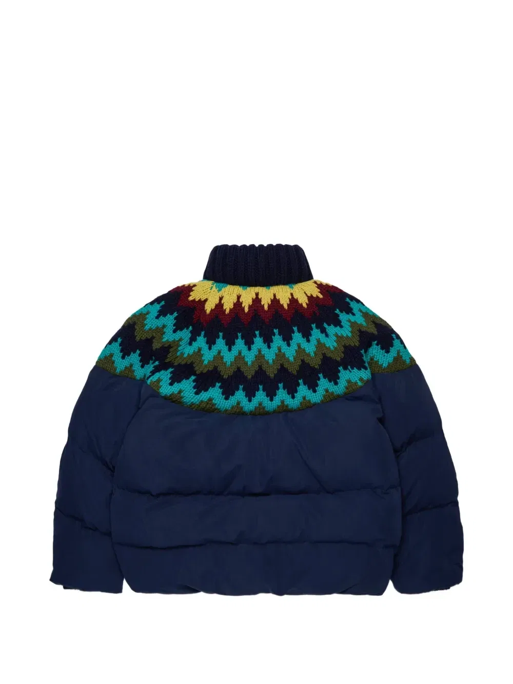 Пуховик на молнии Dsquared2 Kids, синий — фото 2