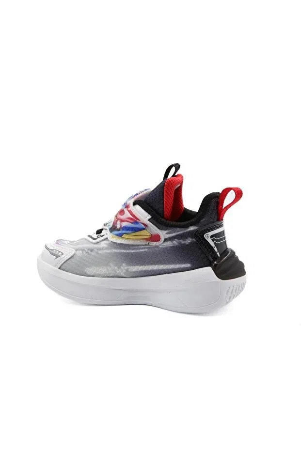 Детские кроссовки для девочек текстильные Pepino, White-Red — фото 4