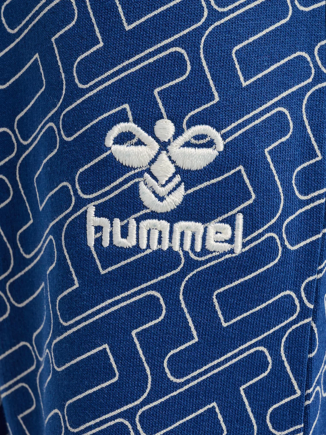Детские спортивные брюки с регулируемой талией Hmllogun Hummel, Navyblau — фото 3