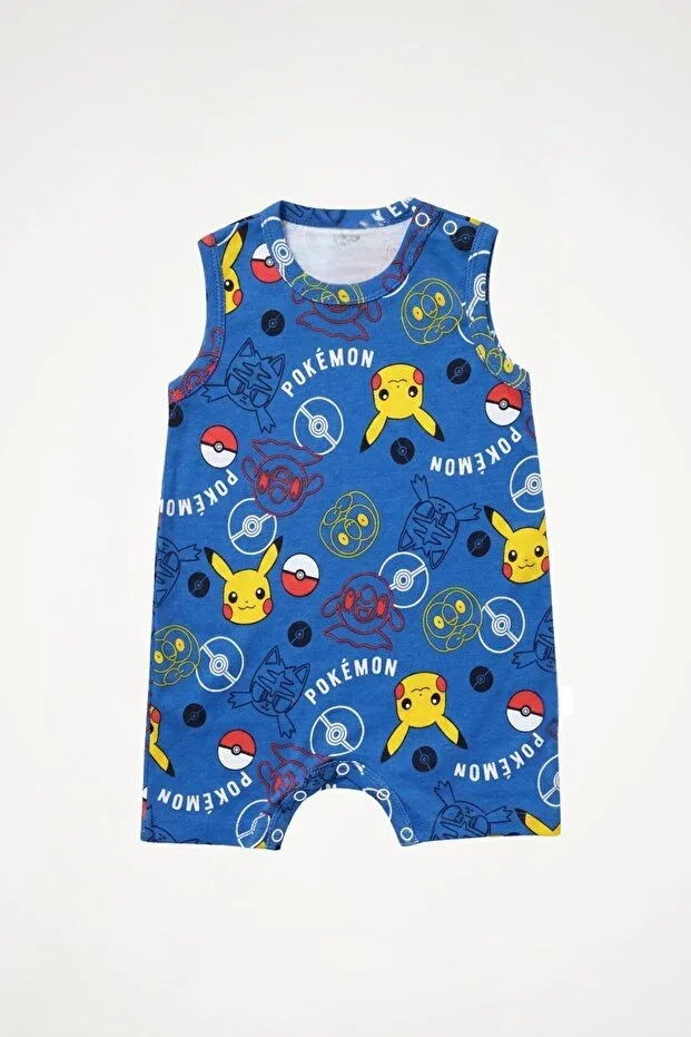 Детский для мальчиков боди-комбинезон с принтом Pokemon Newteam, Multicolor — фото 2